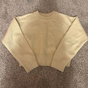 Rachel Zoe Women's Tan Crew Neck Sweater